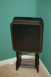 Folding TV trays