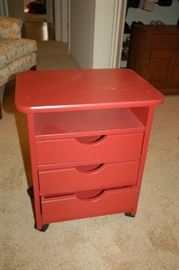 3 drawer storage cabinet