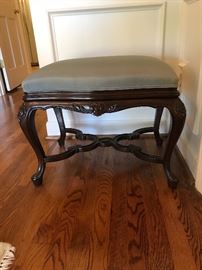 Edward Ferrell Queen Anne ottoman