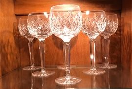 Waterford Comeragh balloon wine goblets (12 total)