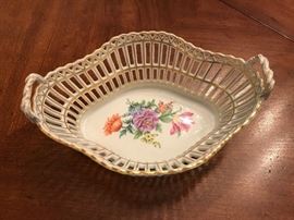 Dresden floral basket