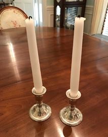 Duchin sterling candlesticks