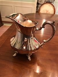 Vintage Silver plate pitcher