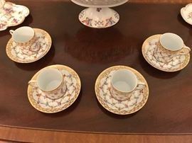 Dresden Demitasse set (4)