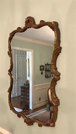 Turner gold mirror