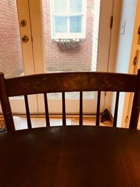 Detail of chair back