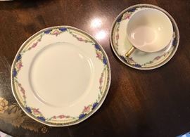 Thuny Czochoelovakie plate, cup and saucer