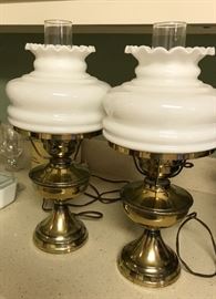 Electric parlor lamps