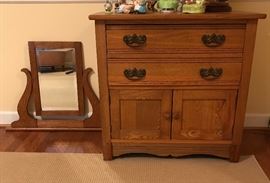 Vintage Washstand and mirror