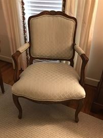 Rococo arm chair (pair)
