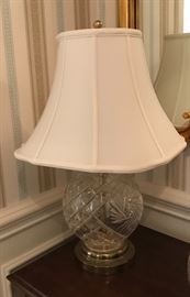 Stiffel crystal lamp