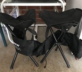 Portable golf seats (pair)