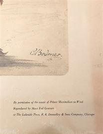 Detail of verbiage on print