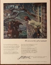 Reproduction of insurance advertisement
