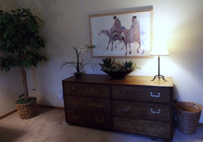 Henridon chest of drawers and Carol Griggs print