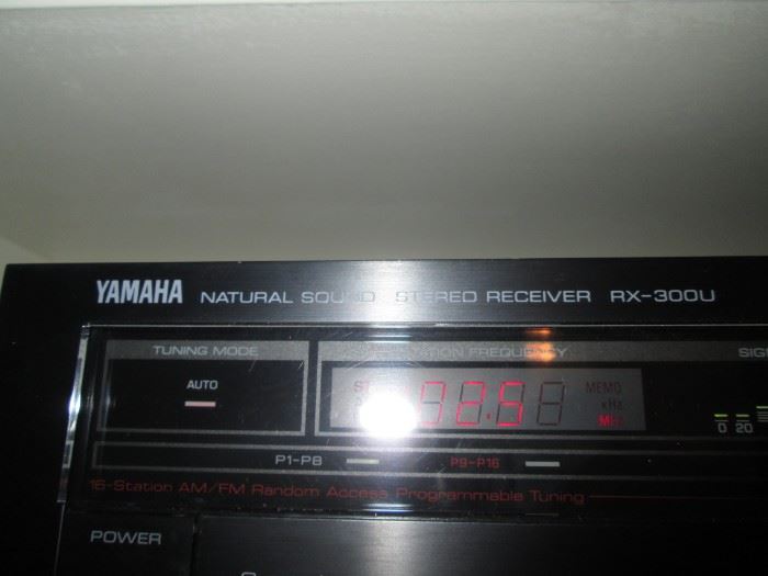 Yamaha Natural Sound Stereo Receiver #RX-300U