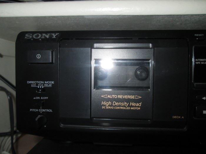 Sony Cassette Player #TC-WE435