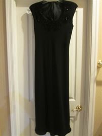 Beaded Black Formal Gown