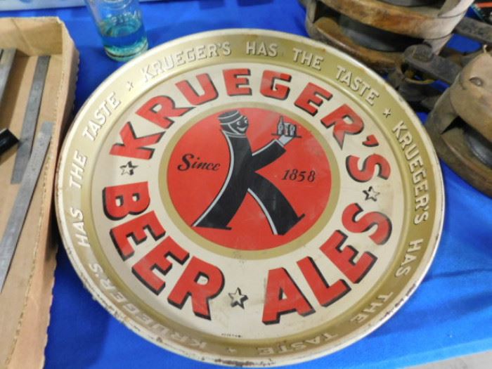 Krueger's Beer Tray