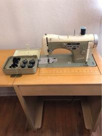Antique Necchi Sewing Machine