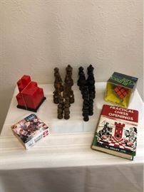 Wood Chess Pieces  Miscellaneous