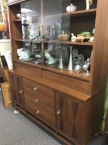 vintage china cabinet  $425