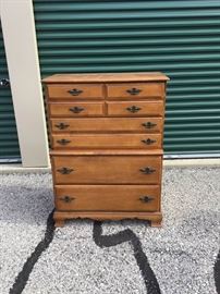 Four Drawer Wooden Dresser