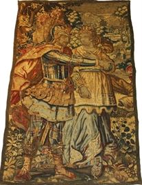 NORTHERN EUROPEAN 18TH.C. TAPESTRY, H 7' 6" W 4' 6"
Lot # 2217 