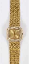 CONCORD COLLECTION, LADY'S 18KT YELLOW GOLD AND DIAMOND WRISTWATCH