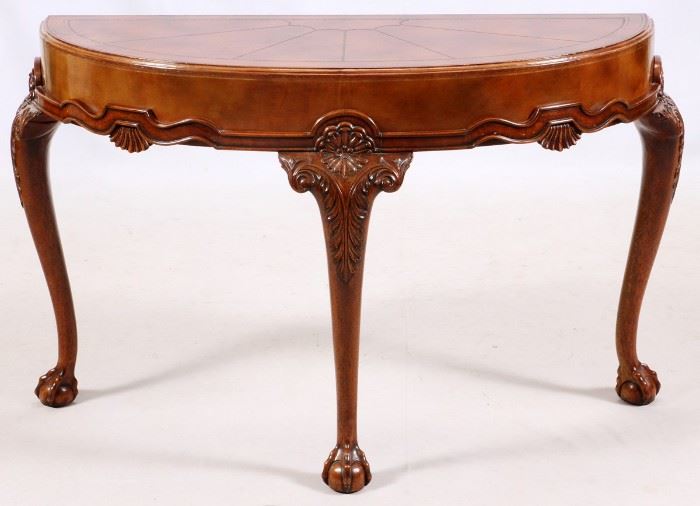 MAITLAND-SMITH CHIPPENDALE STYLE MAHOGANY CONSOLE TABLE, H 30'', W 47'', D 19''
Lot # 1074 