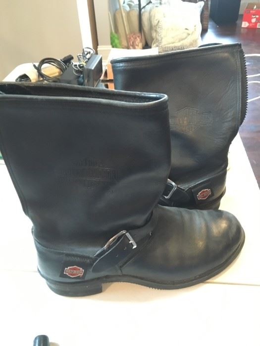 MENS SIZE 12 HARLEY BOOTS