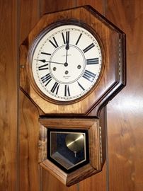 Regulator clock with Westminster Chime