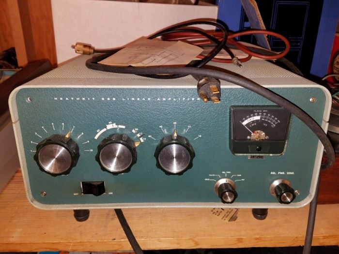 Vintage Heathkit linear amplifier