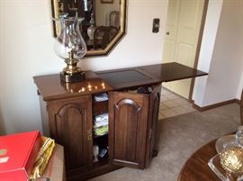 Pennsylvania House slate top side board or bar in perfect condition