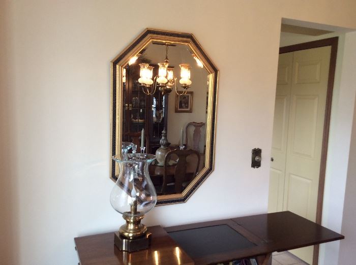 one of many lovely wall mirrors