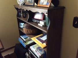 another solid wood book case