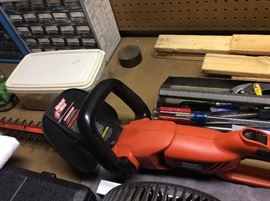 Black and Decker hedge trimmer