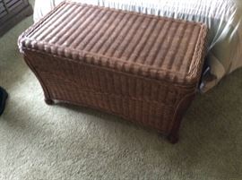 wicker chest