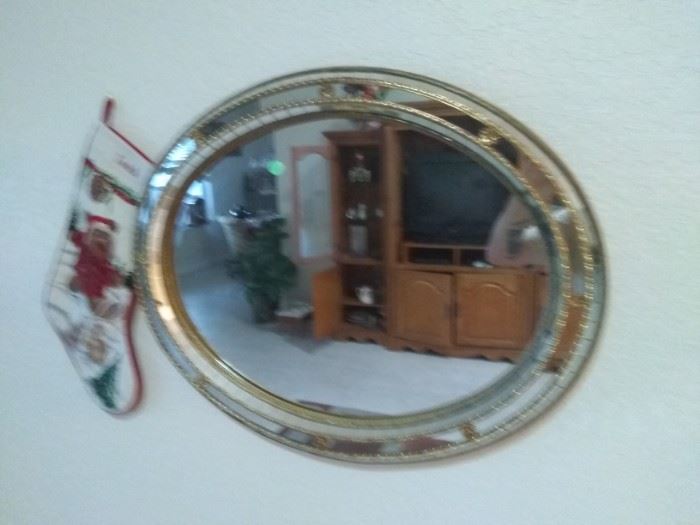 Oval Mirror $40