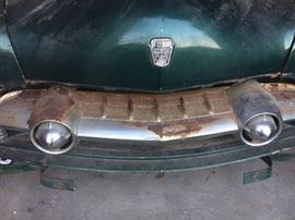 1951 Ford V8 Custom 2-door Coupe, not running, includes some parts for restoration. We will show the car by appointment only before the sale Monday, Tuesday and Wednesday, December 3-5. Please call to make an appointment.