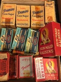 Not sure who would think to keep a raisin box, but I guess I'm glad they did.