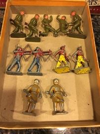 Small metal figures