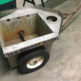 Dan Gurney racing cart, Jorgensen Eagle #48.