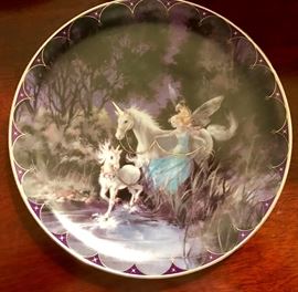 Fantasy Plate (Fairy & Unicorns)