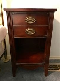 Traditional Style Skinny Night Stand