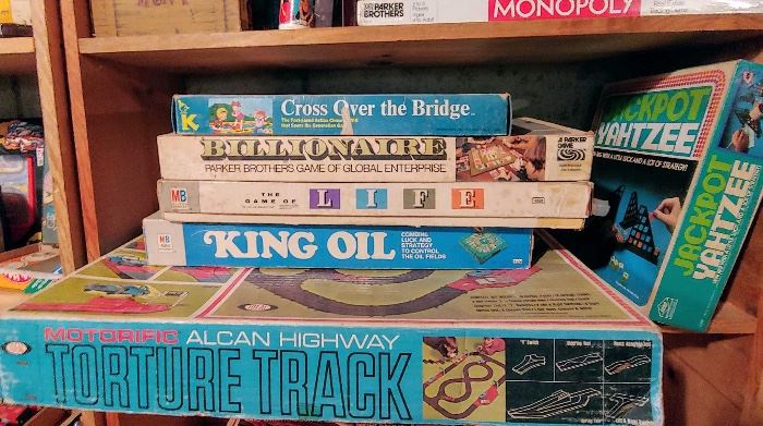 Vintage Games, Vintage Toy Car Race Track