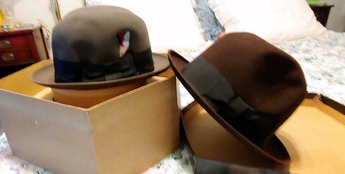 Vintage Bowler Hats