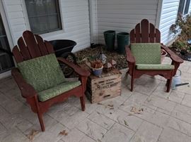Adirondack chairs