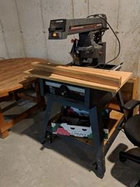 Radial arm saw