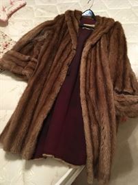 Fur coat